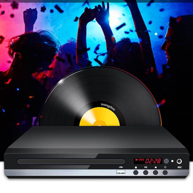 HD VCD and Disc Player with Eye-Comfort Display